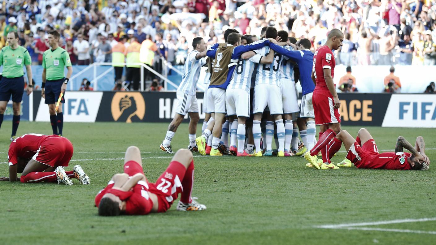La delusione del 2014 dopo il gol di Di Maria