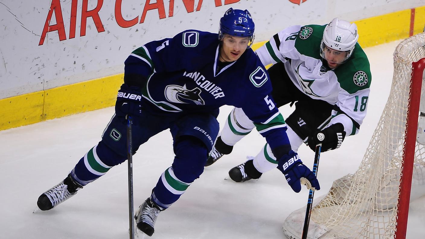 Prima stagione con i Canucks