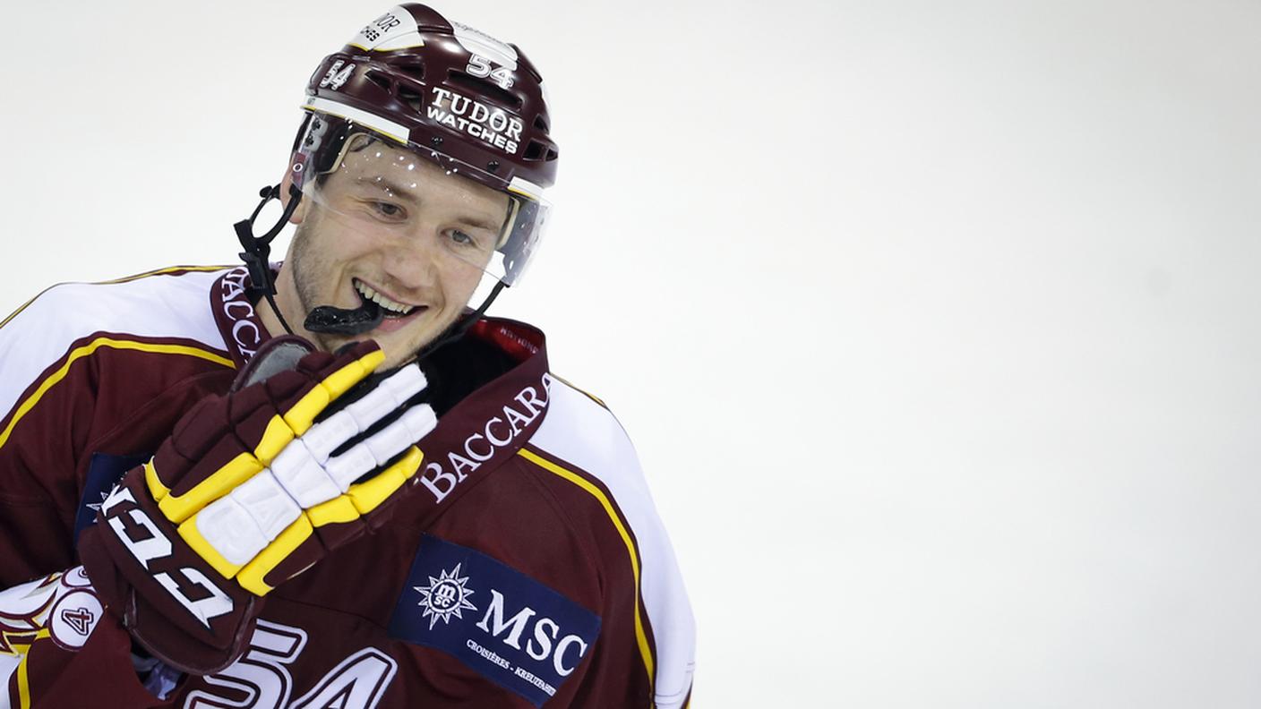 Lo zurighese con la maglia del Servette