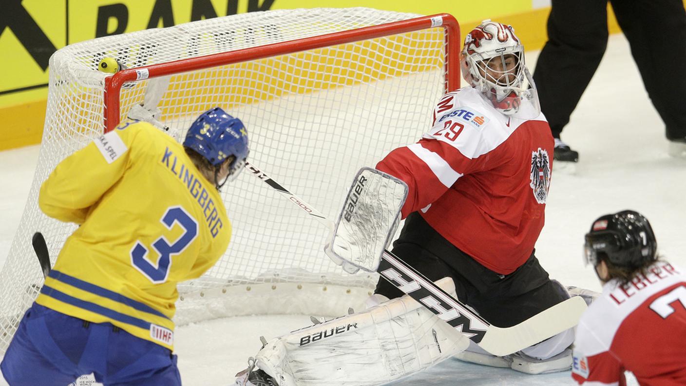 Starkbaum impegnato da Klingberg