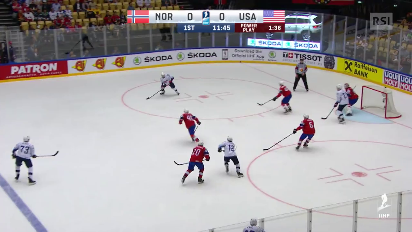 Mondiali, le highlights di Norvegia - USA (12.05.2018) 