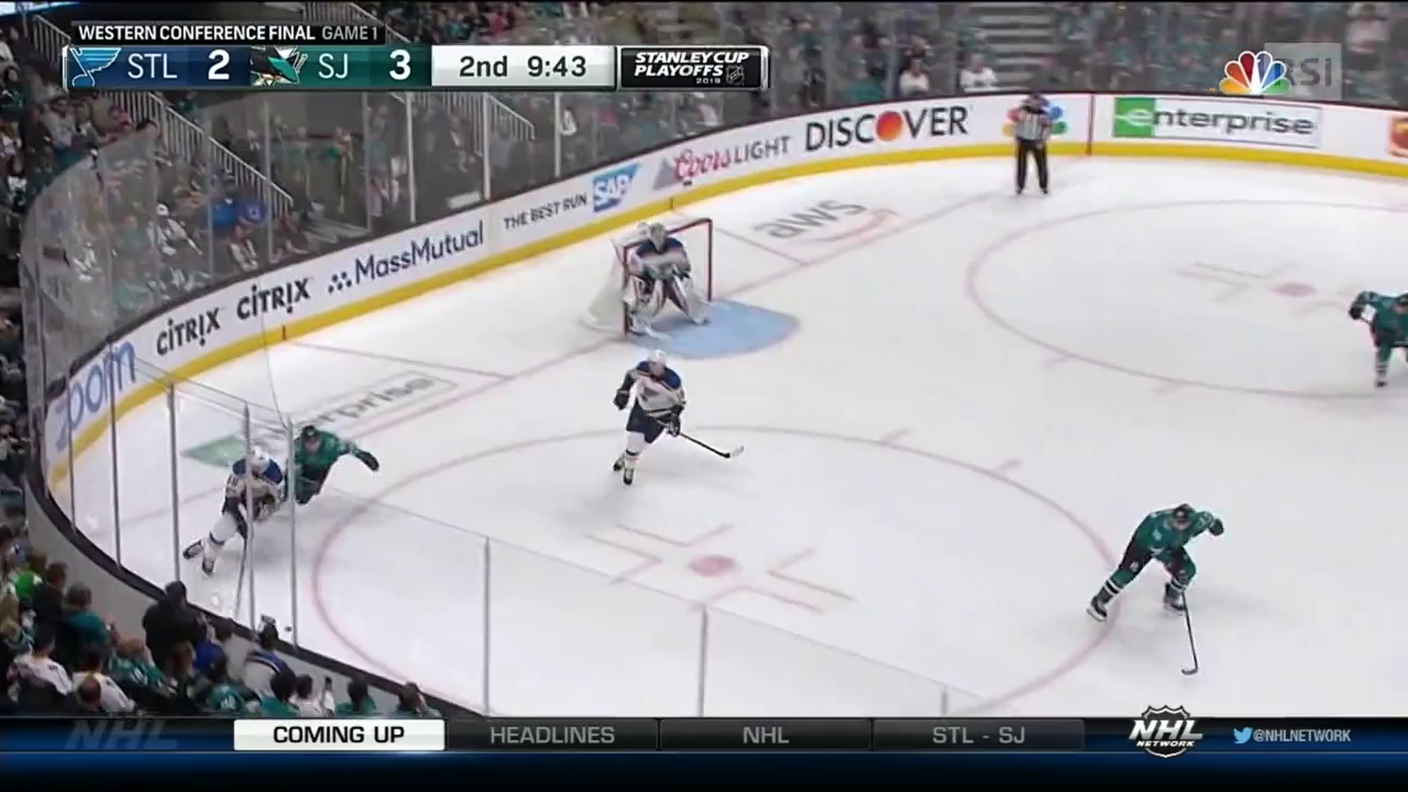 NHL, il servizio su San Jose Sharks - St.Louis Blues (La Domenica Sportiva 12.05.2019)