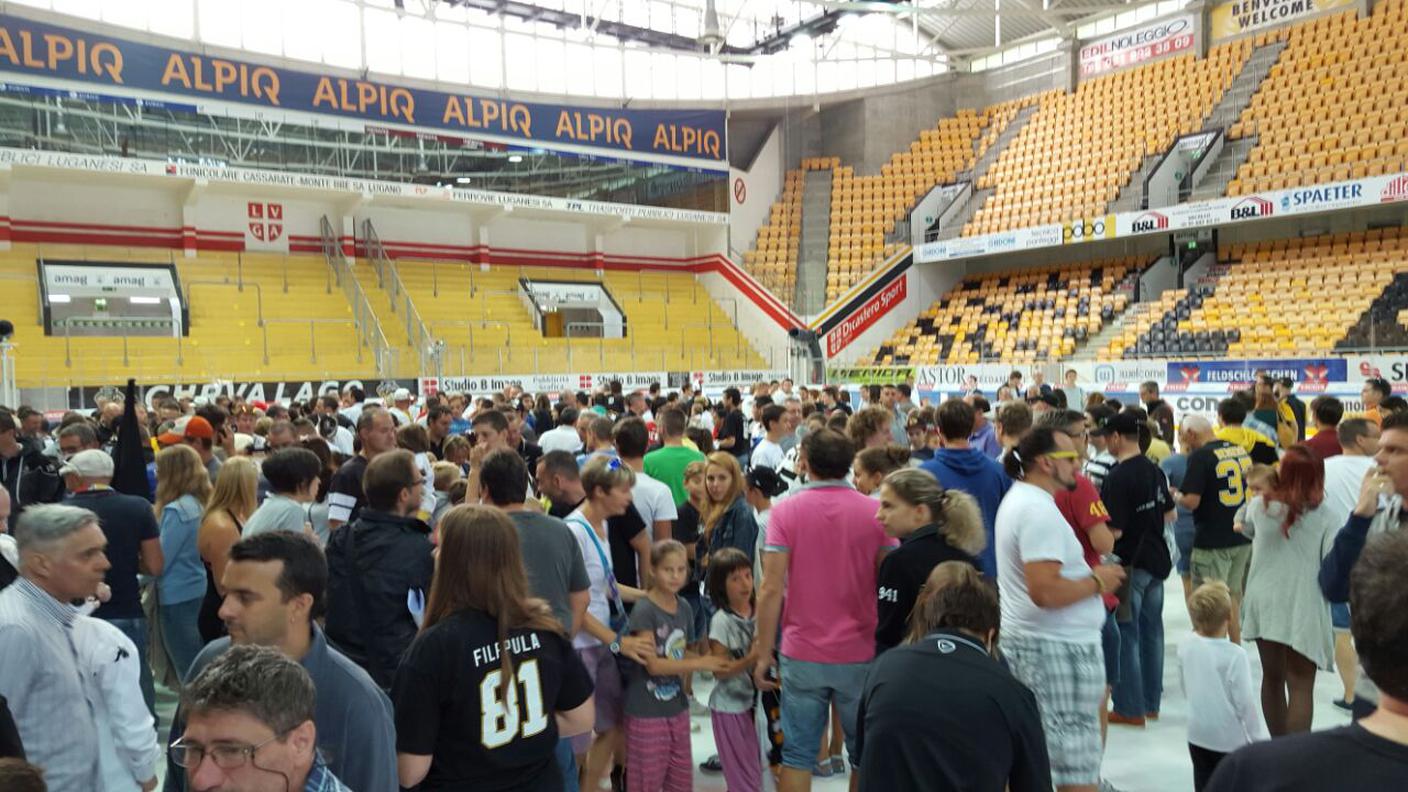 Primo allenamento Lugano