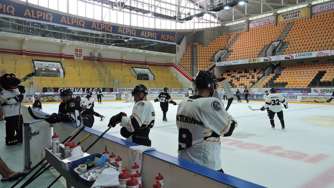 Primo allenamento Lugano