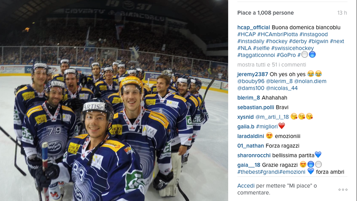 Selfie di sorrisi