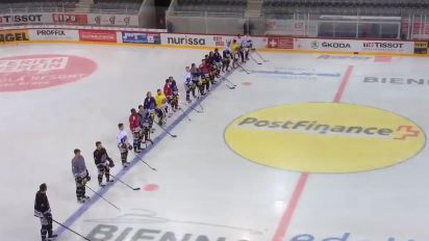L'inizio dell'allenamento...