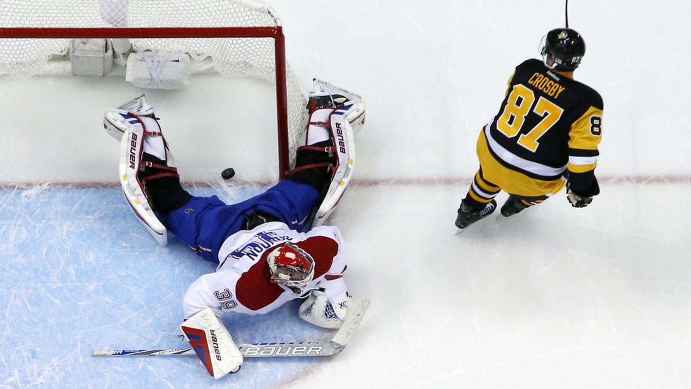 Il penalty decisivo di Crosby