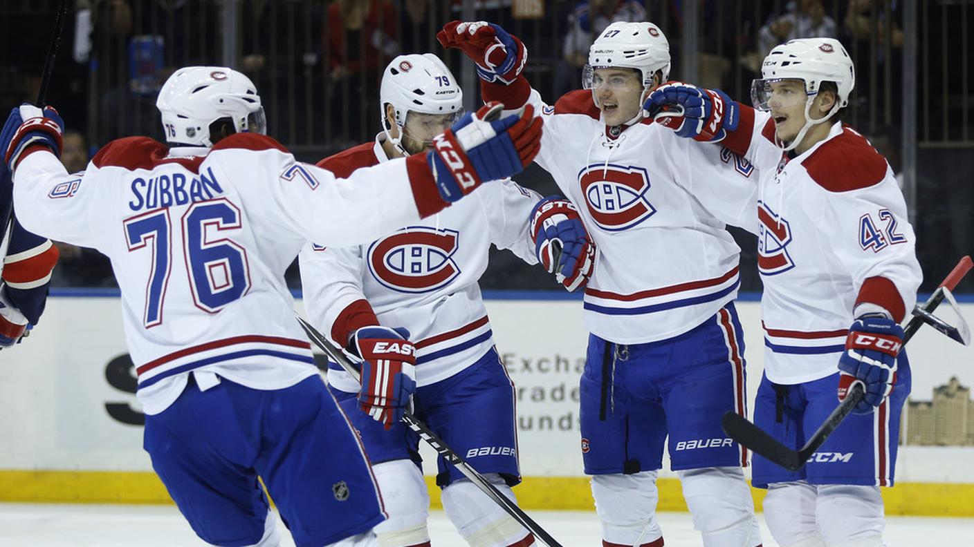 Per il numero 42 seconda rete in 3 incontri di NHL