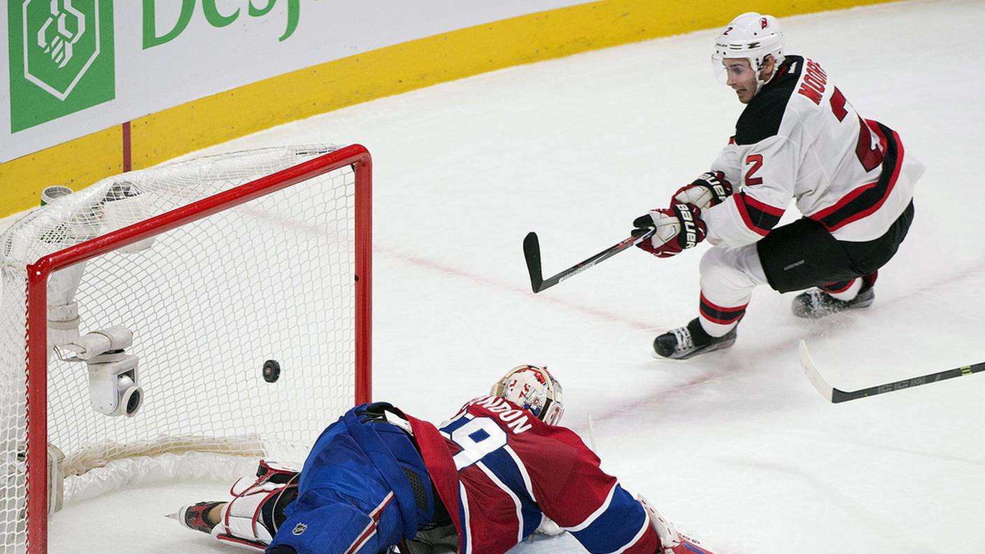 La decisiva rete di Moore che stende i Canadiens