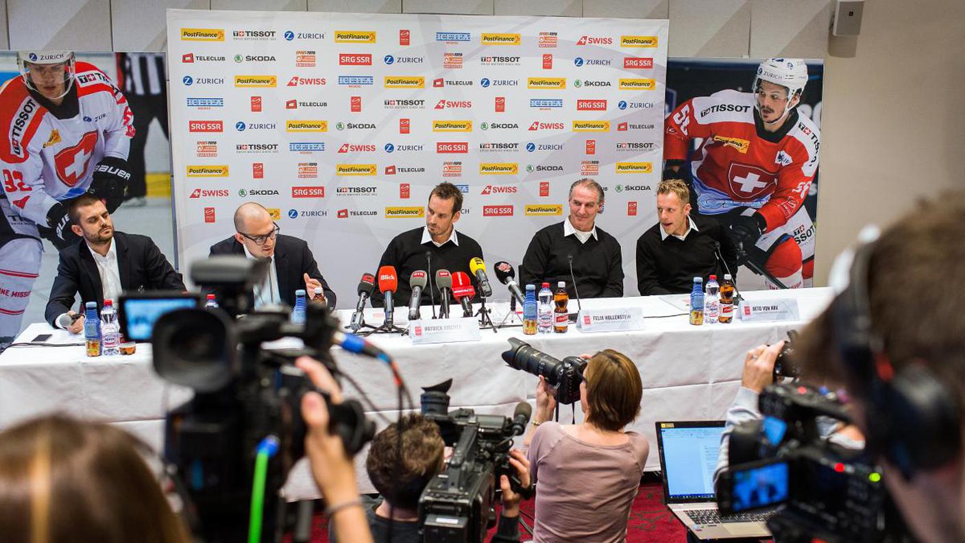 La conferenza stampa di presentazione a Zurigo