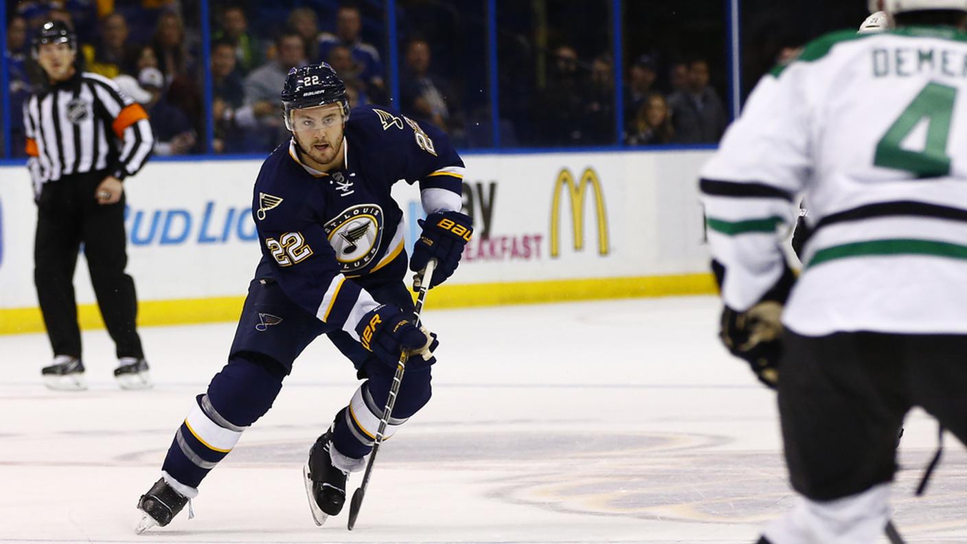 Shattenkirk in azione durante il primo tempo