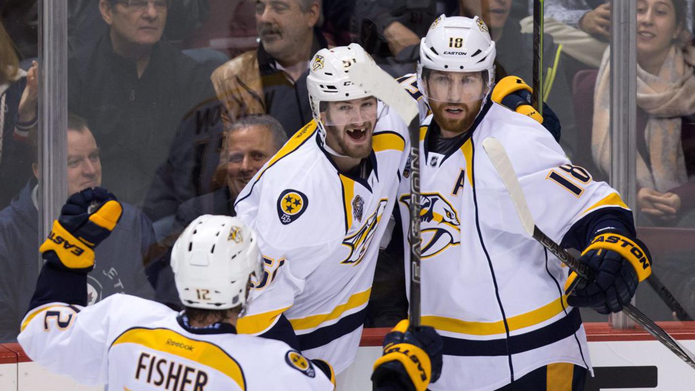 Fanno festa i Predators