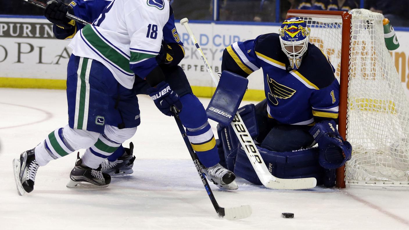 Terzo shutout di fila per il portiere di St.Louis