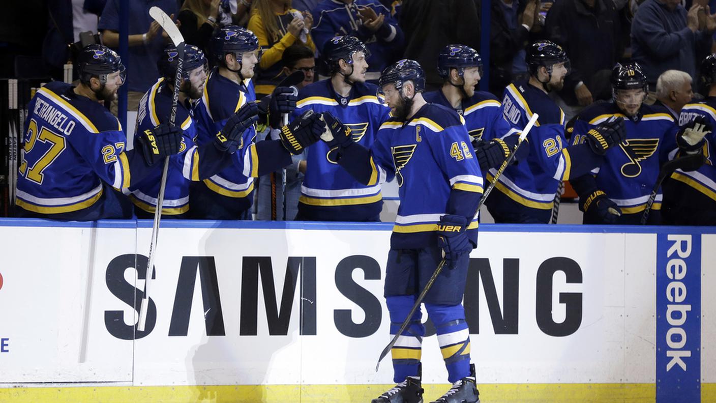 Capitan Backes festeggiato dai compagni