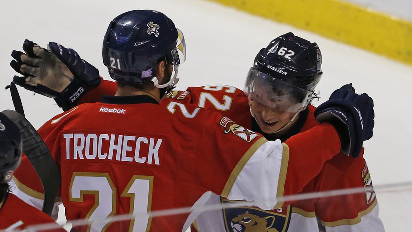 Le congratulazioni di Trocheck