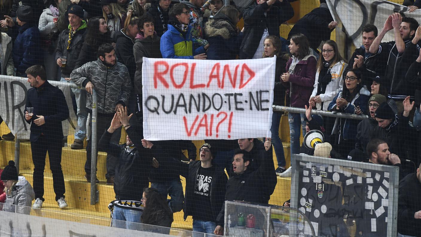 Curva Nord durissima contro Roland Habisreutinger