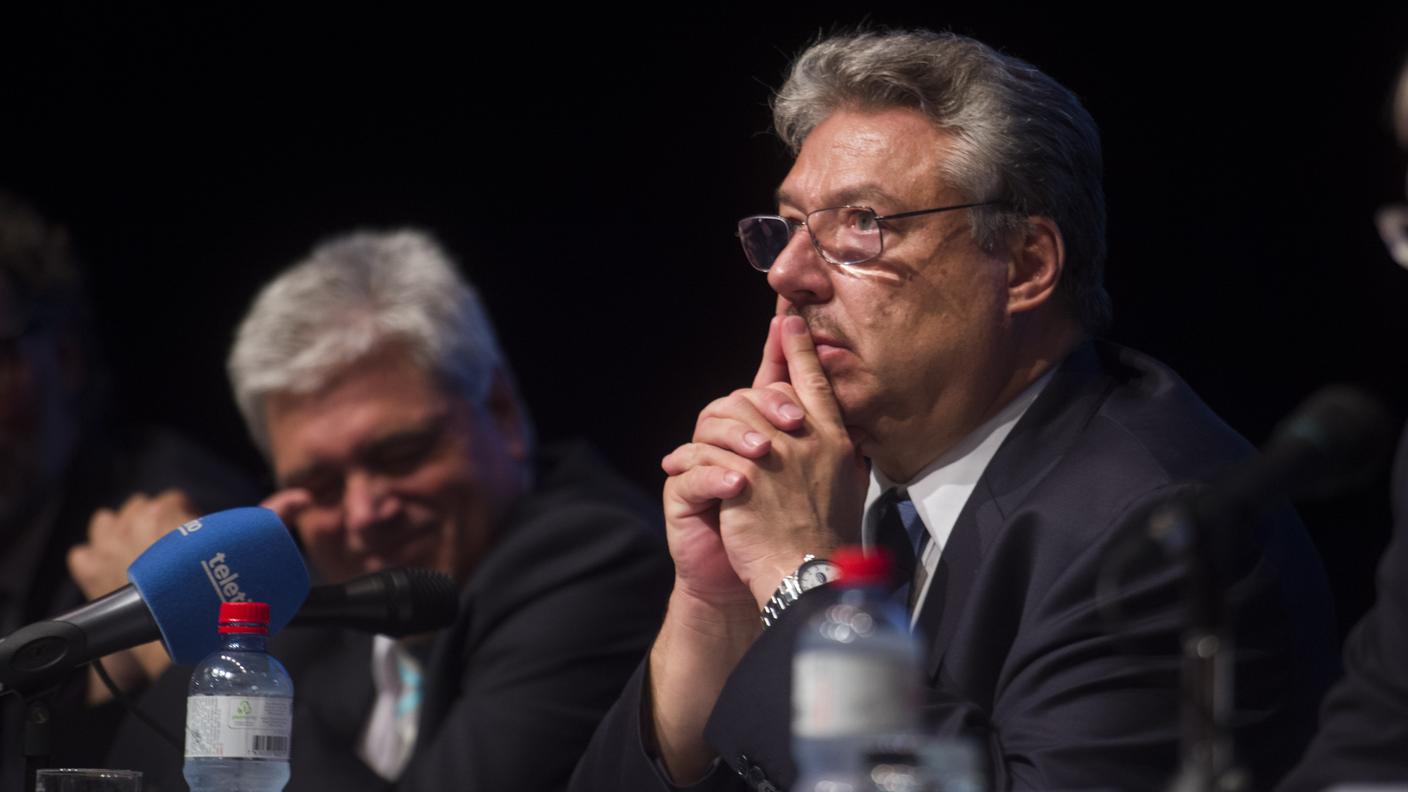 Il presidente biancoblù