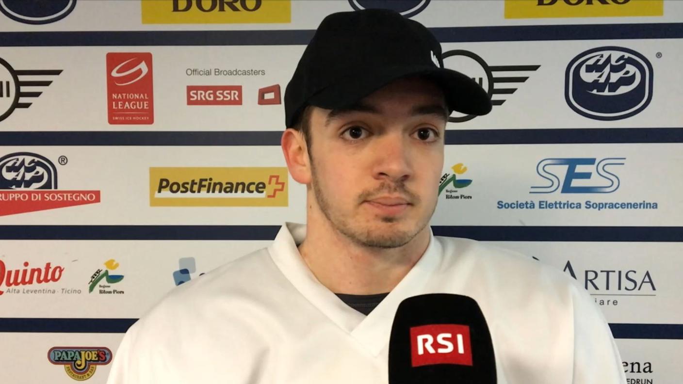 Arrivato in biancoblù dai Ticino Rockets