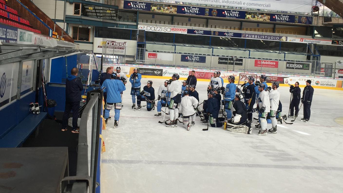 Si ascoltano le istruzioni del coach