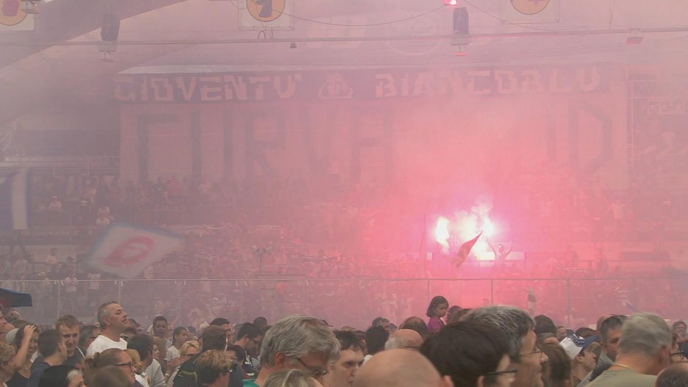 Il sostegno della Curva Sud