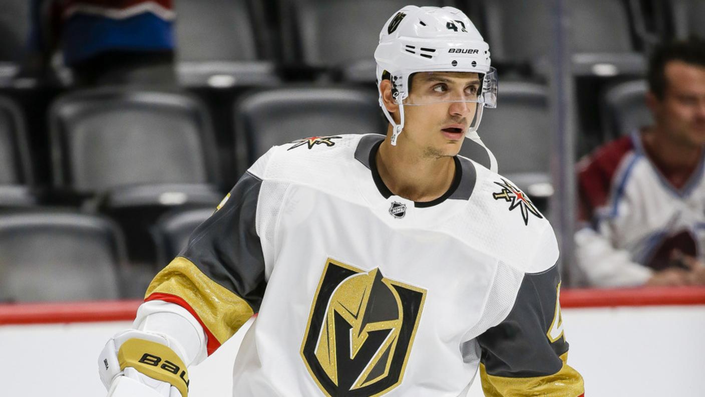 Nuova squadra a Las Vegas, nuova maglia per Sbisa