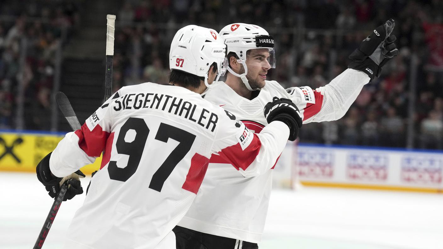 Nico Hischier e Jonas Siegenthaler