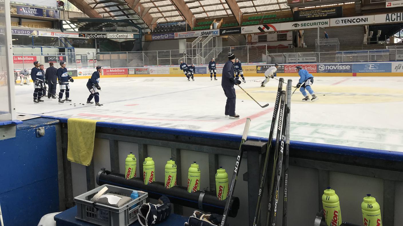 Sotto l'occhio attento del coach