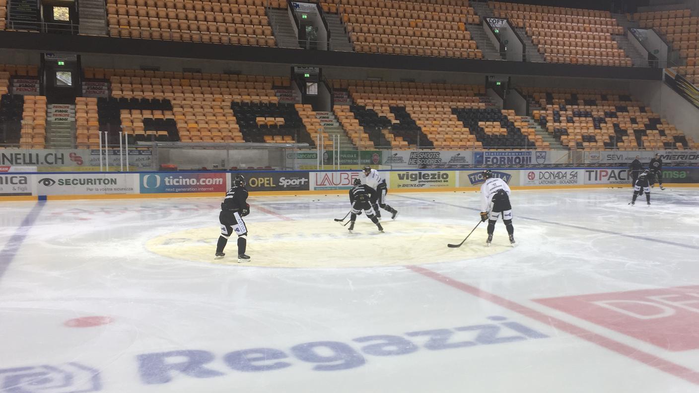 Allenamento HC Lugano