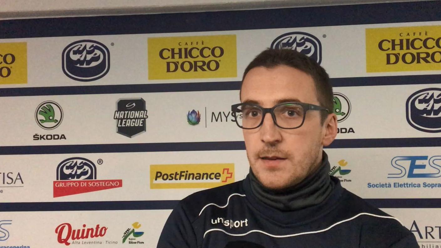 Il coach biancoblù