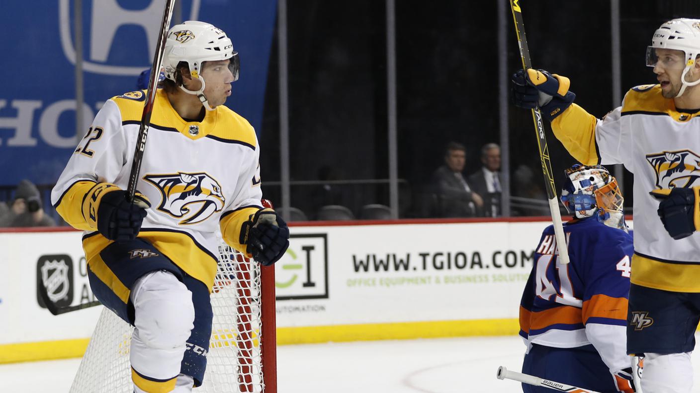 In stagione 17 gol e 18 assist per l'attaccante elvetico di Nashville