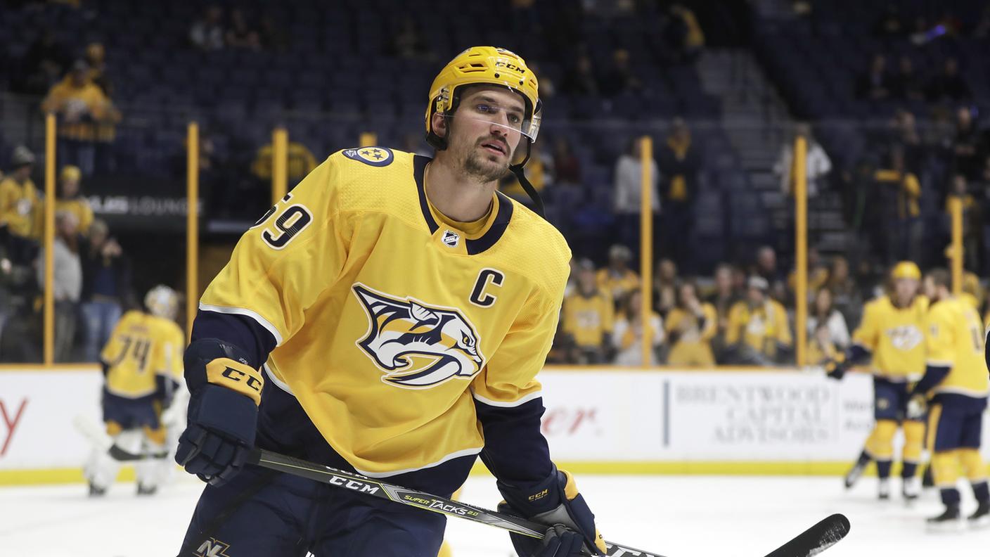 Un assist e un bilancio di +4 per il capitano dei Preds