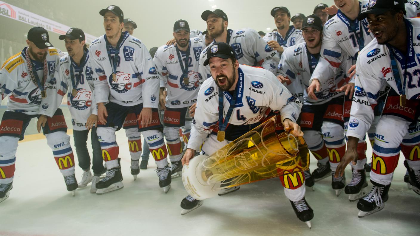I Lions con la coppa