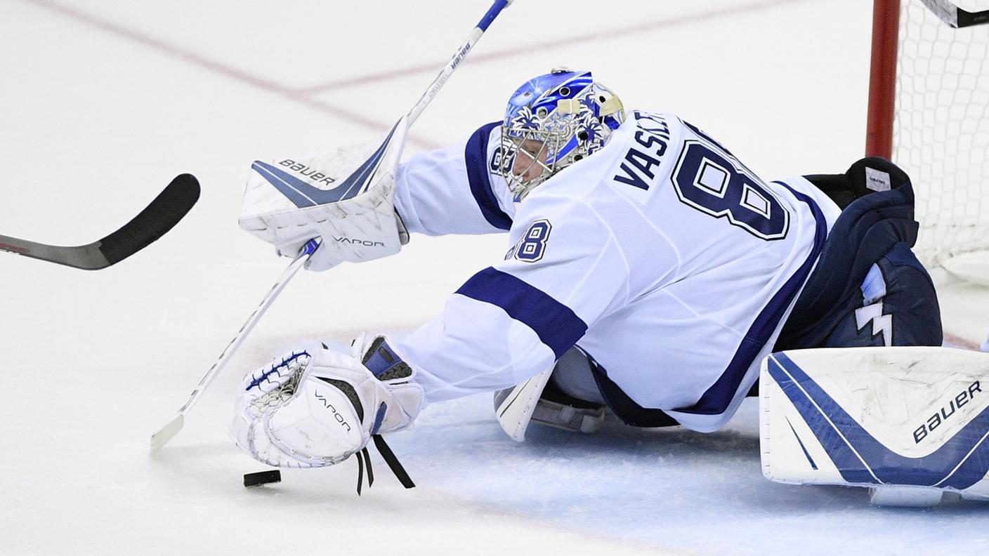 Ottima prestazione del portiere russo Andrei Vasilevskiy