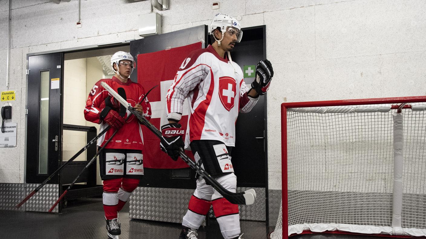 Hischier e Sigenthaler pronti per l'allenamento