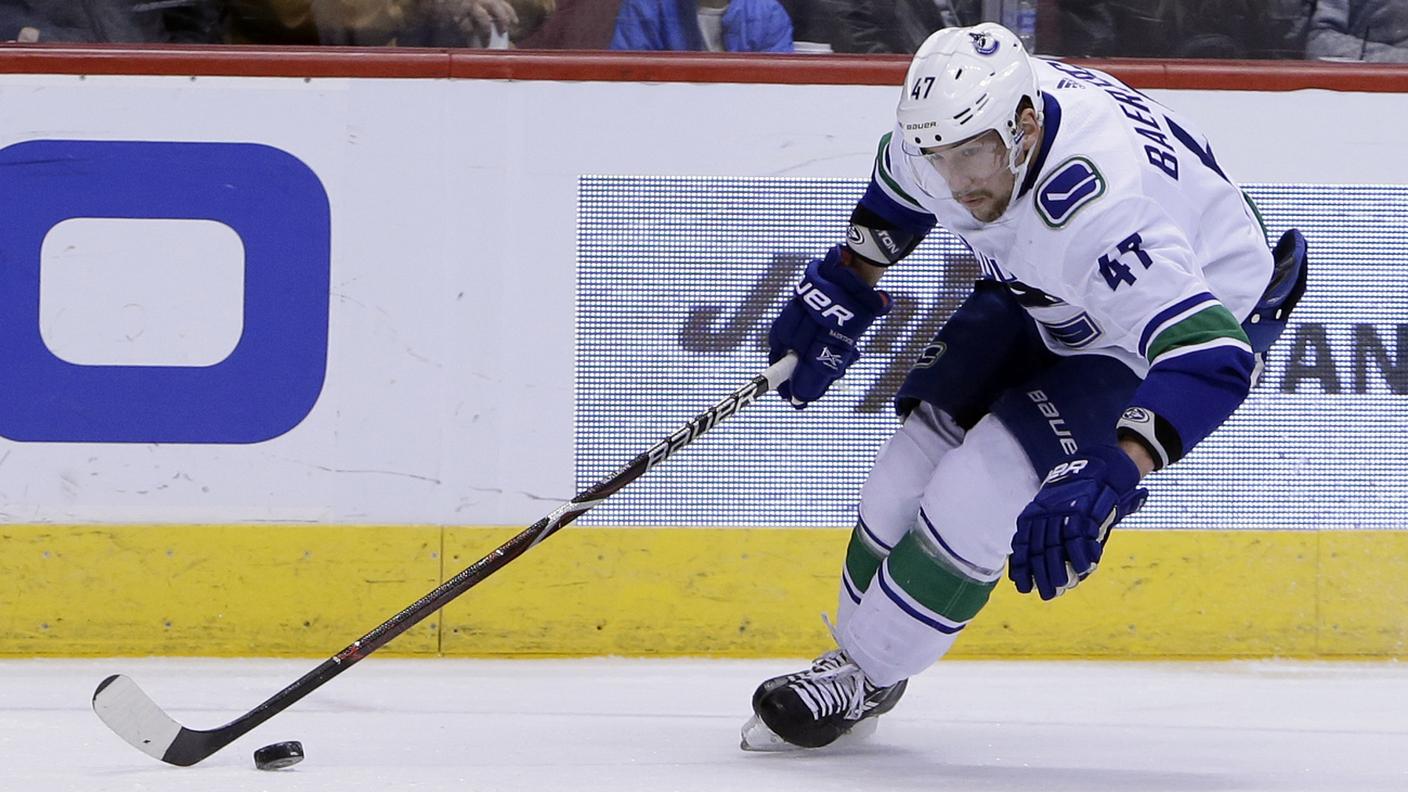 Due reti e un assist per il bernese dei Canucks