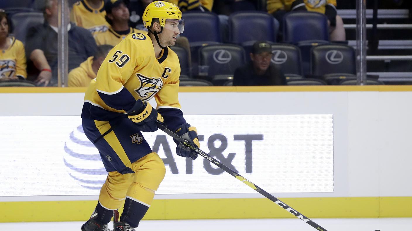Prima gioia per il difensore elvetico dei Predators
