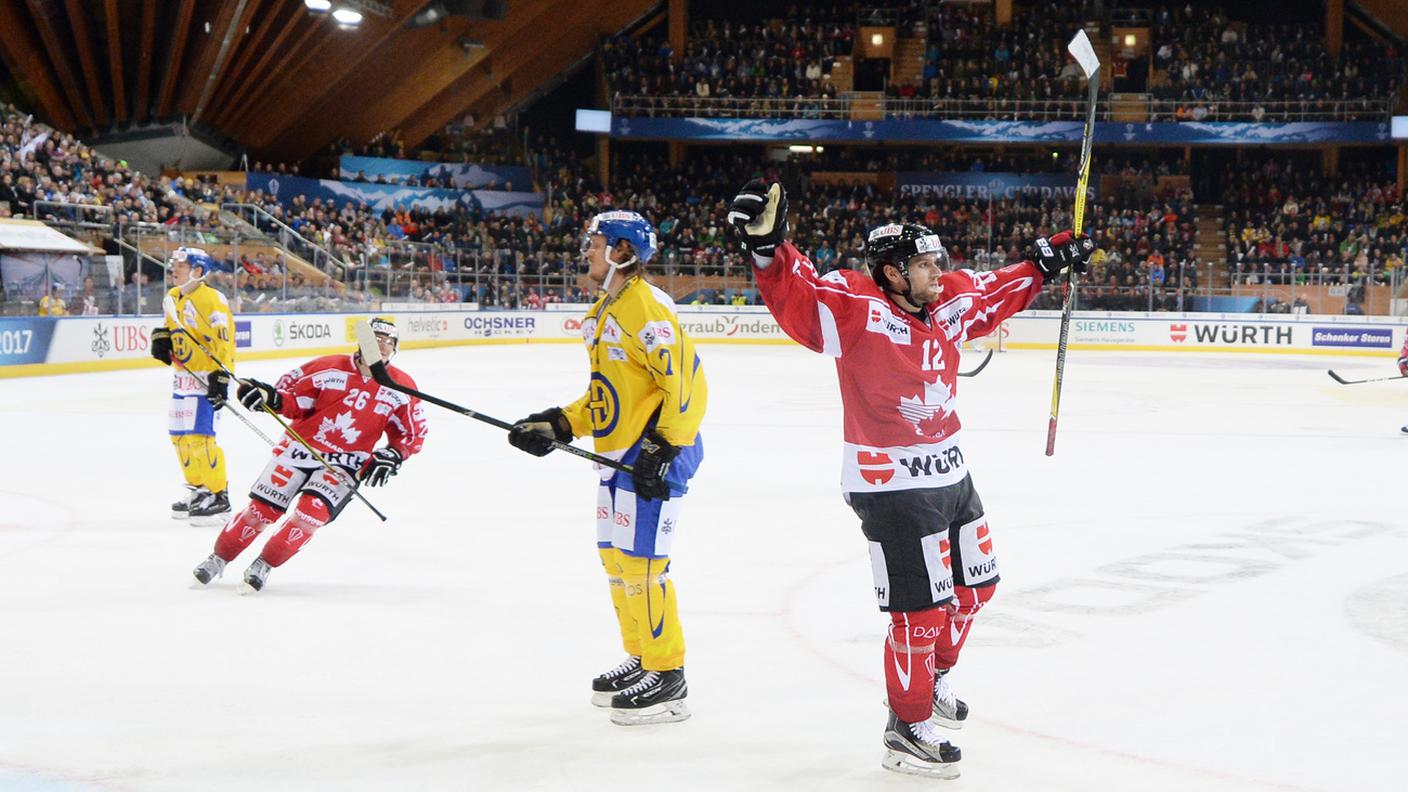 Alla Spengler con il Team Canada