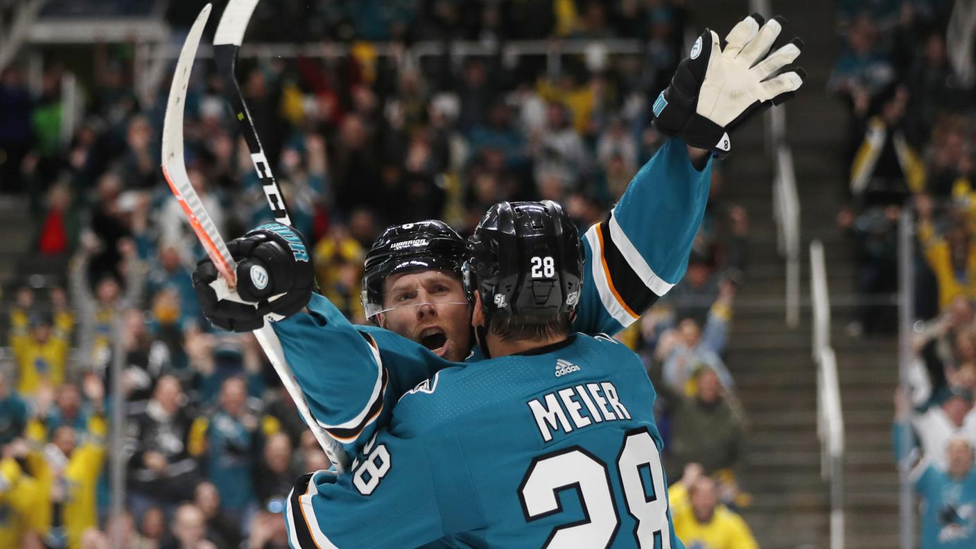 L'appenzellese e Joe Pavelski protagonisti della serata