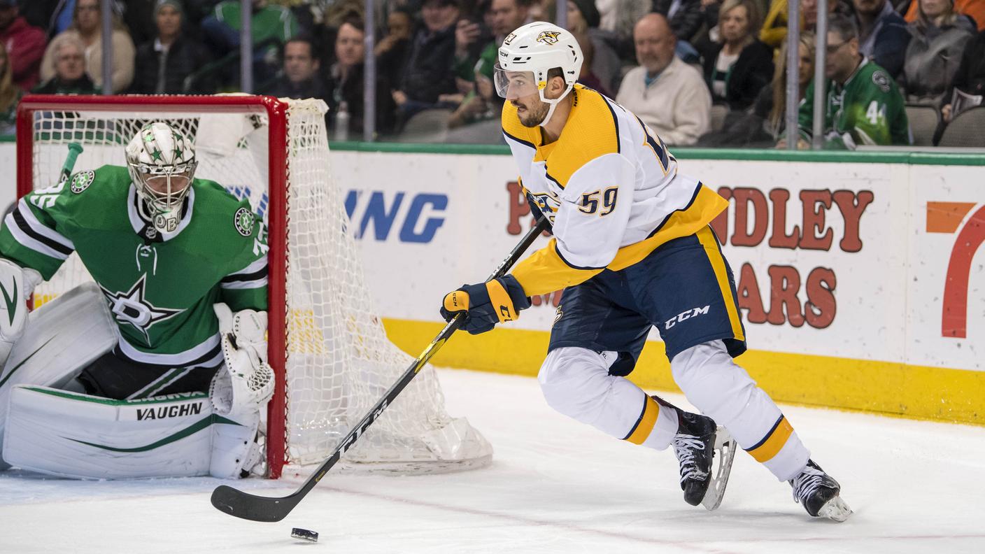 Due reti e un assist per il capitano di Nashville