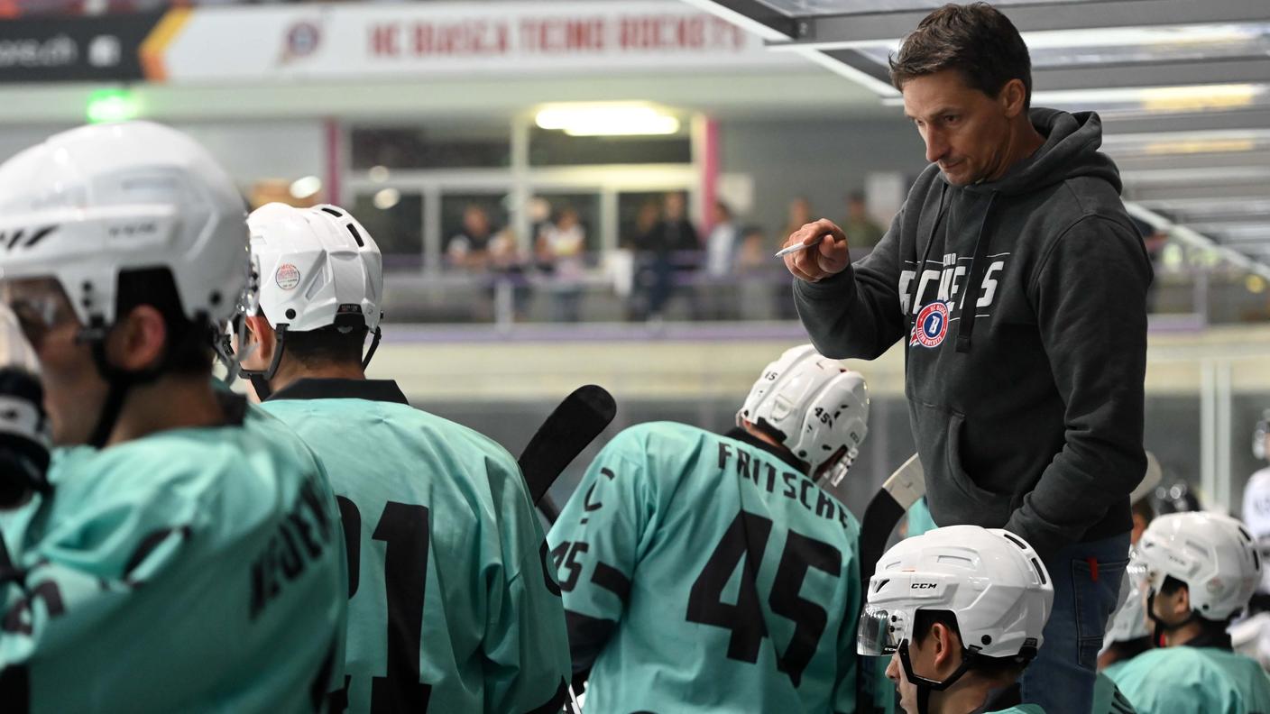 I rivieraschi con il nuovo coach Alex Reinhard
