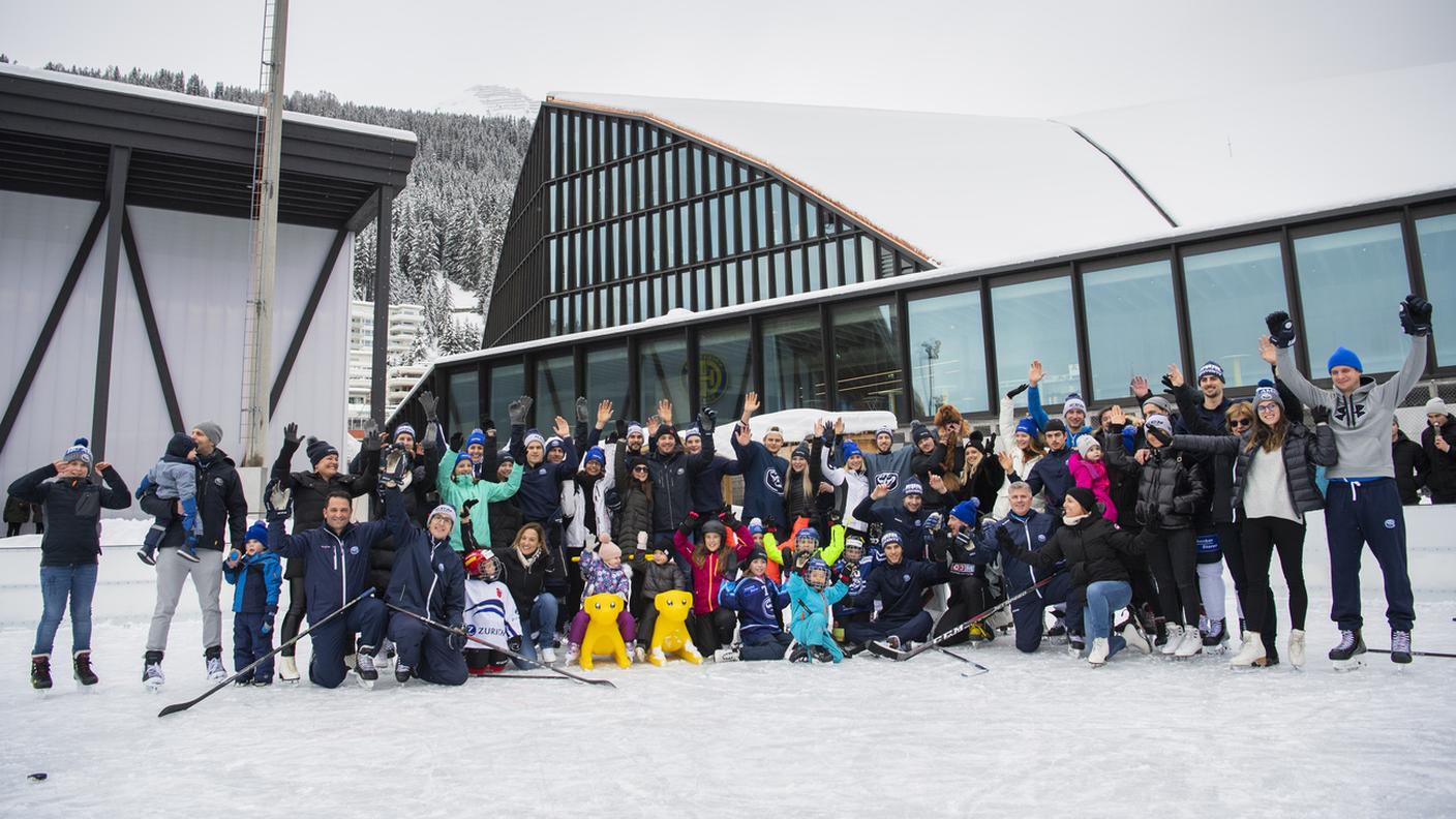 Sulla pista esterna di Davos