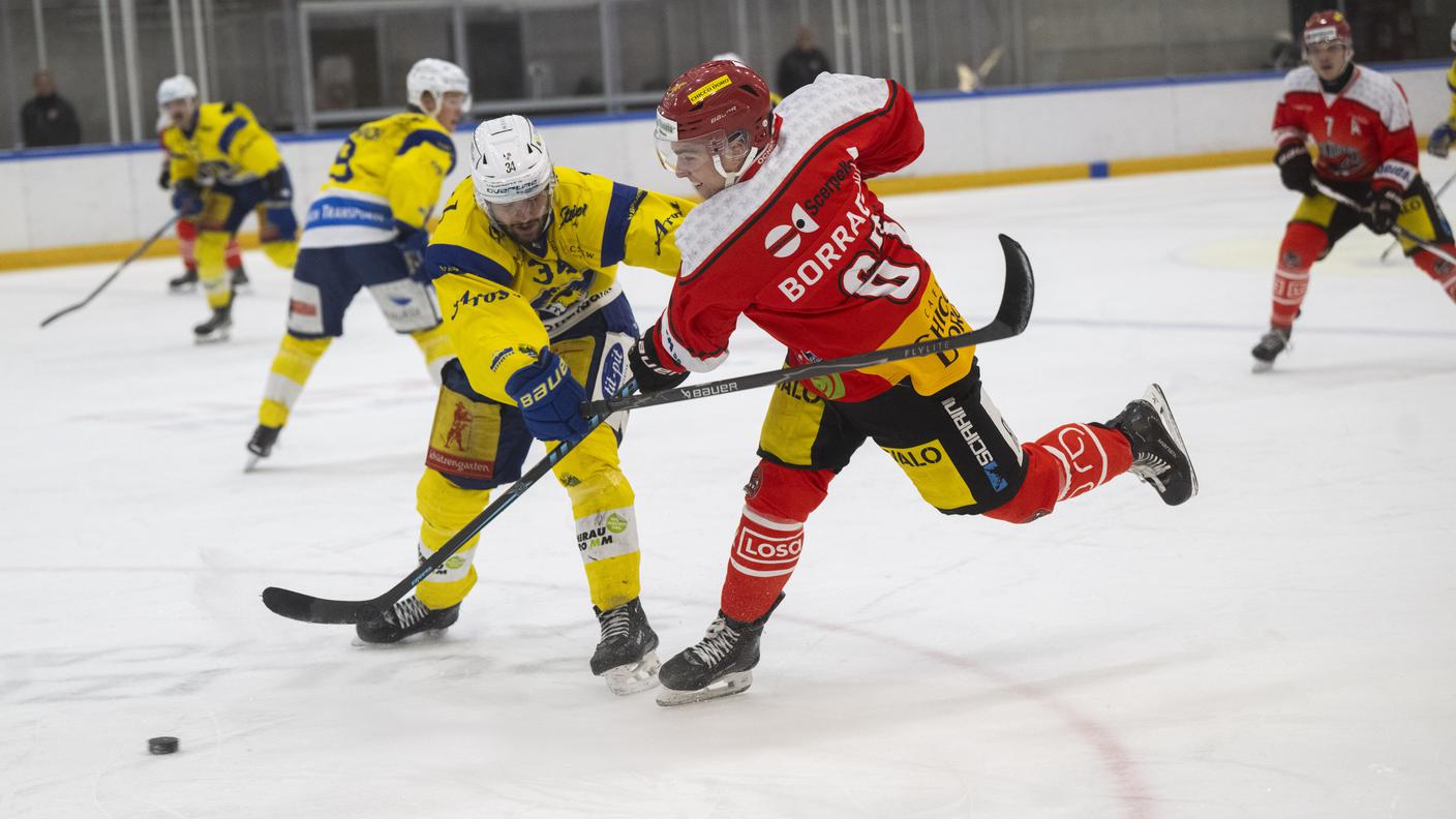 Nathan Borradori in azione