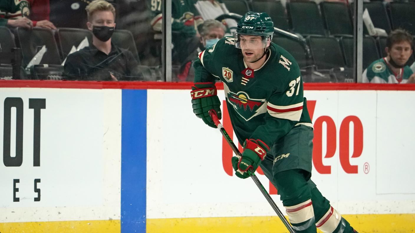 Nel 2021 con la maglia dei Minnesota Wild