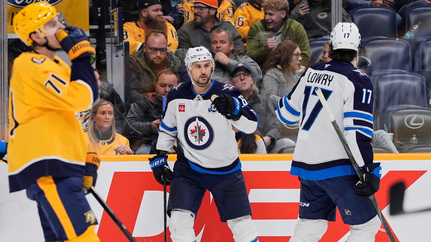 Il grigionese, dopo 7 turni a secco, ha ritrovato la via della rete contro i Predators del suo amico Josi