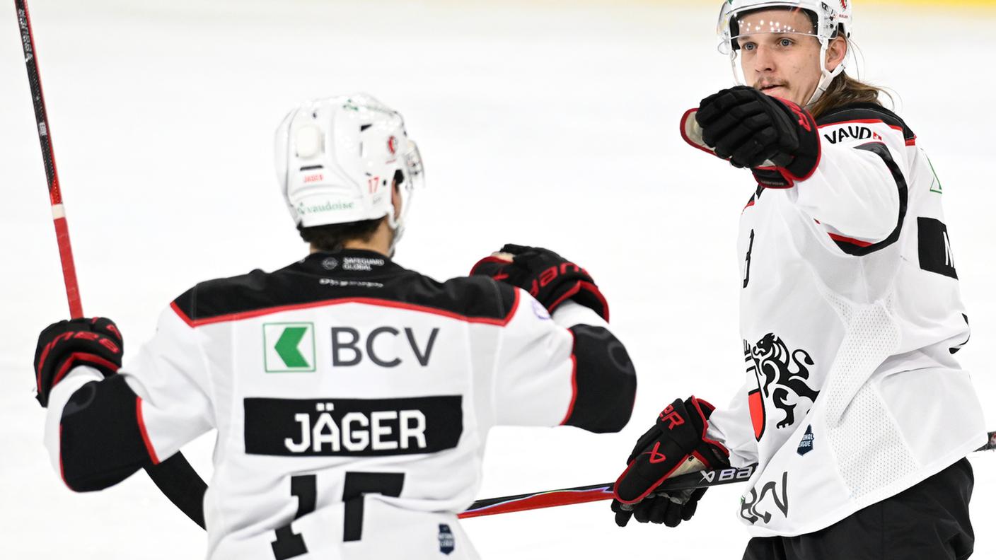 L'esultanza di Jäger e Niku