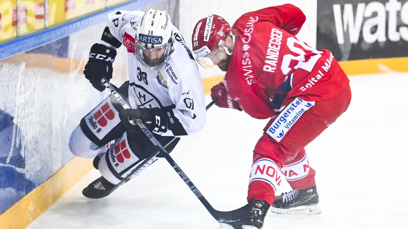 Sannitz in lotta con Randegger