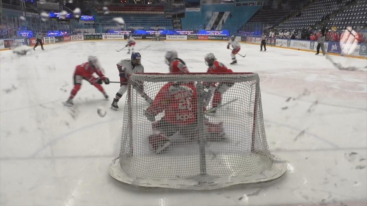 Il momento in cui la topscorer delle HCAP Women infila Brändli