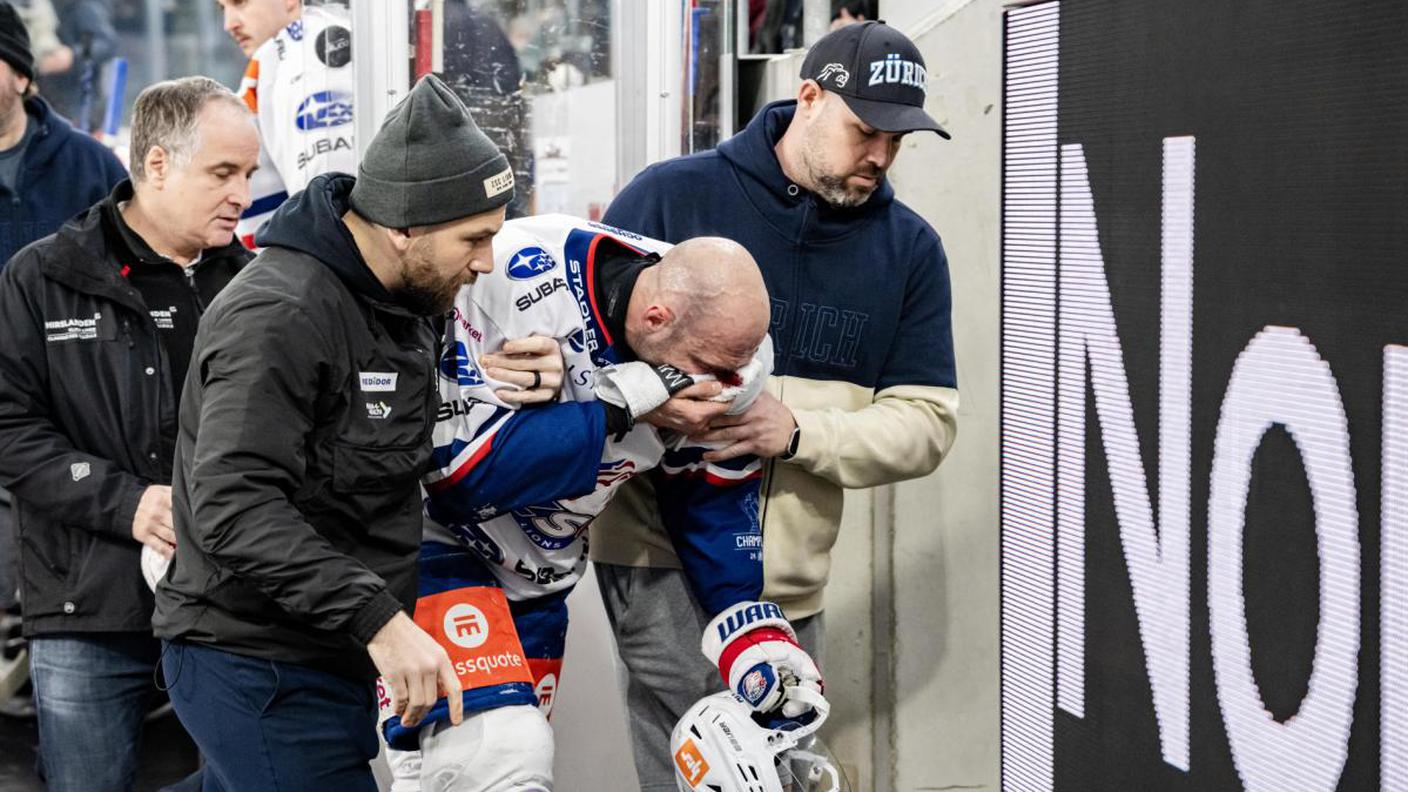 L'infortunio è avvenuto durante la partita con il Bienne