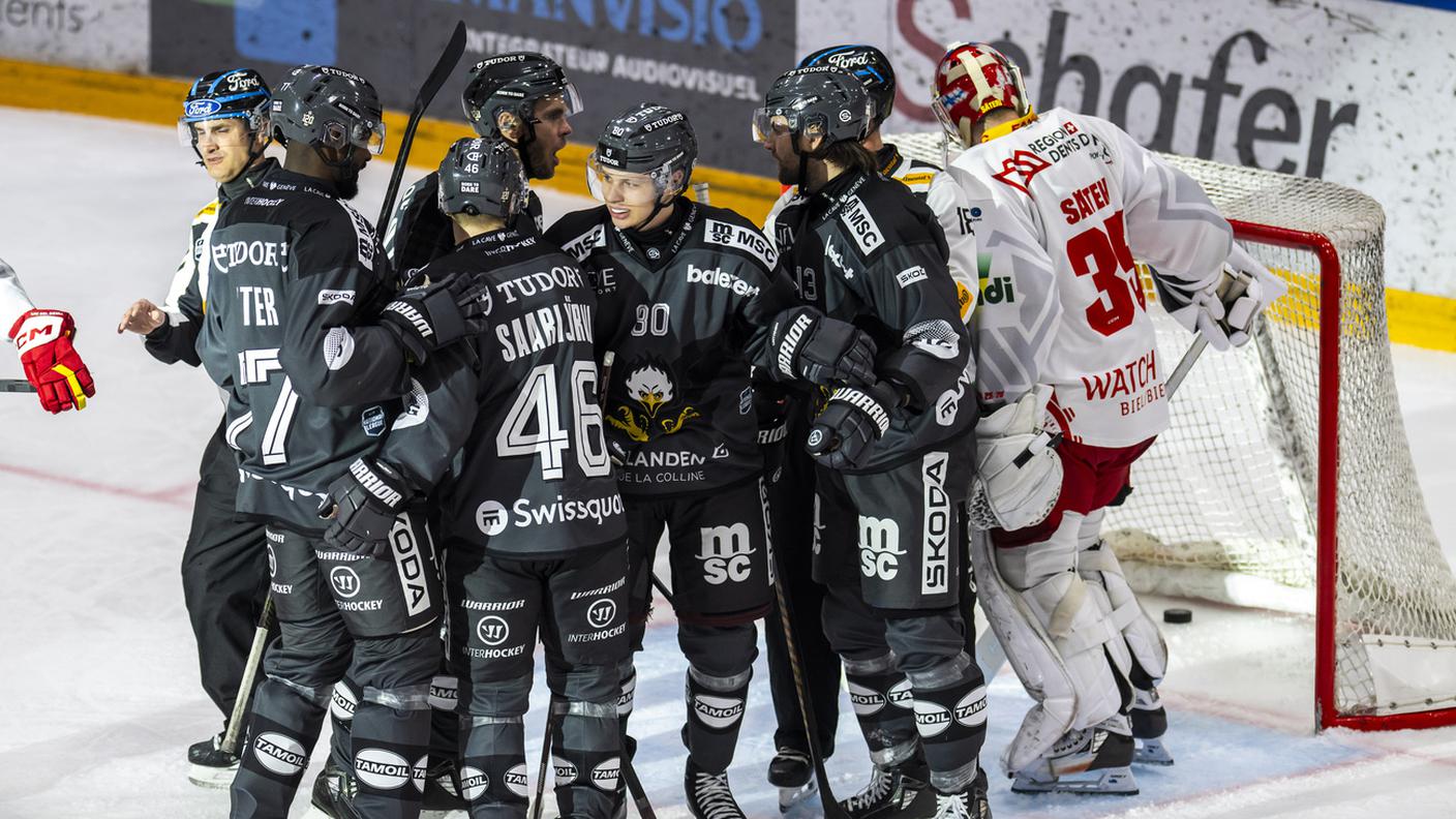 La gioia dopo il gol