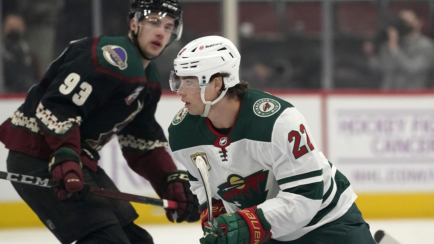 Sedicesima segnatura stagionale per l'attaccante dei Minnesota Wild